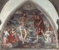 Bautismo de Cristo religioso Domenico Ghirlandaio